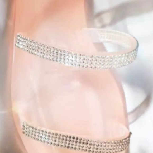 Rhinestone Sandals - Picture 2 of 4
